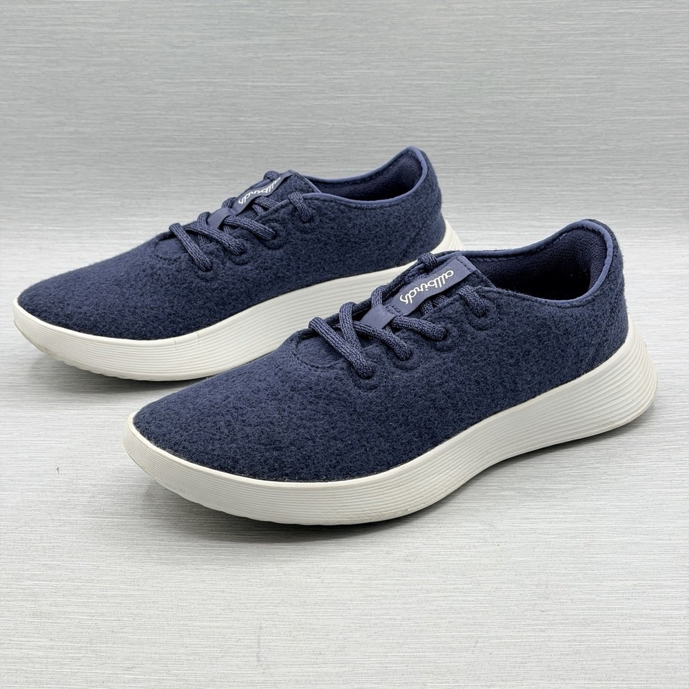 Allbirds Wool Runner 2 Women's 9 Sneakers Blue Merino Wool Casual Shoes WR2